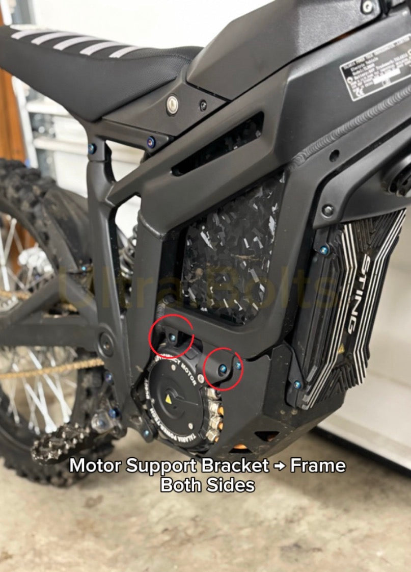 Talaria MX3-5 Full Titanium Kit