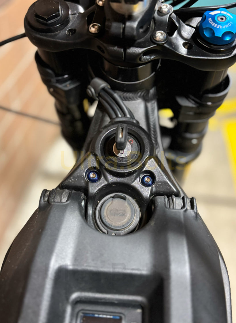 Surron lbx key ignition bolts.