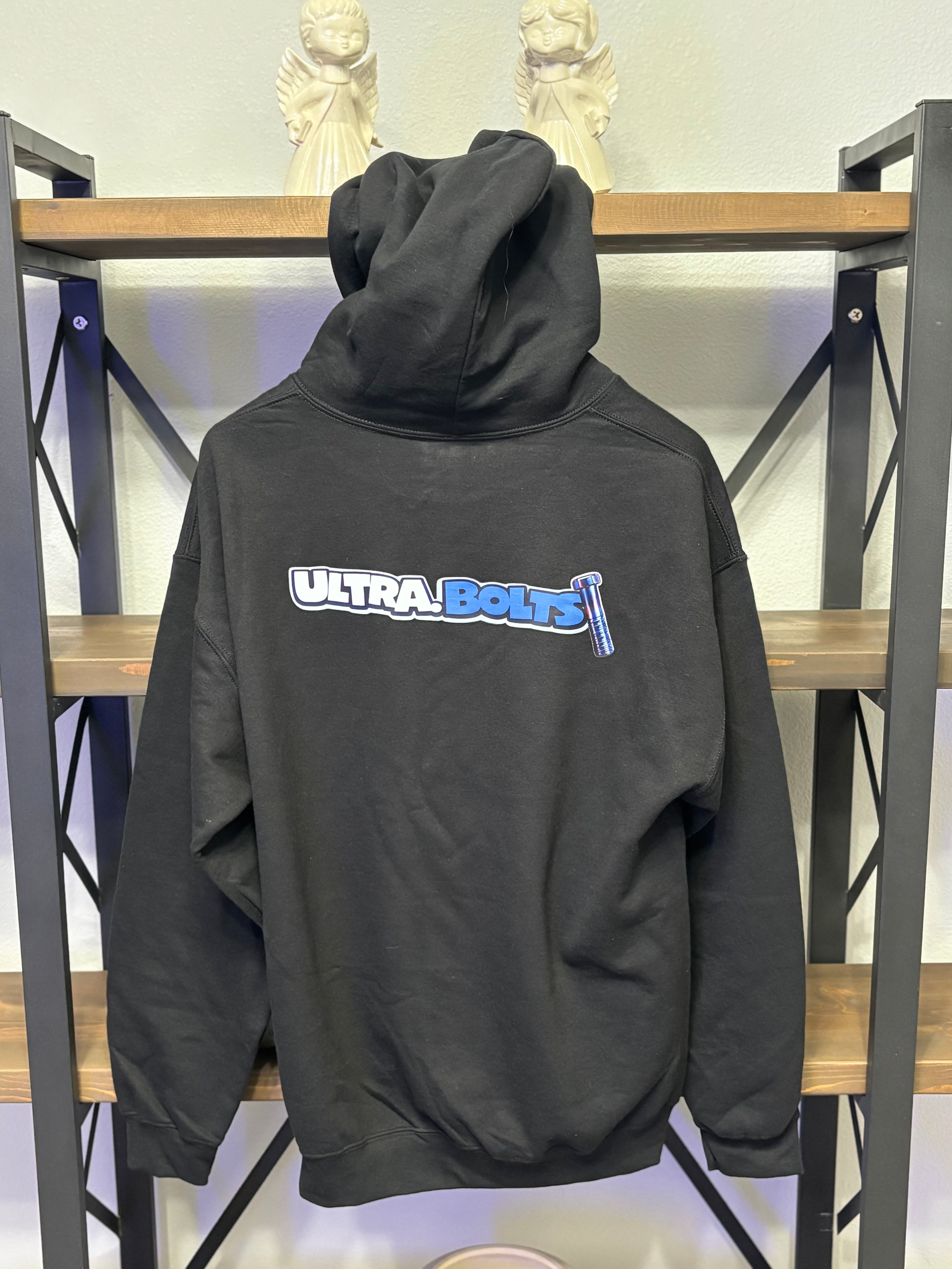 Ultra bolts black hoodie